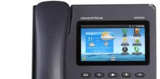 Los telefonos IPs el futuro de la telefonía: Ahora con Android modelo Grandstream GXP2200.