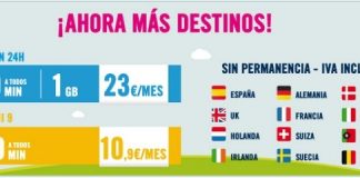 Happymovil incluye destinos internacionales en dos de sus tarifas para hablar y navegar.