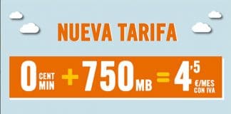 HAPPYMOVIL lanza una tarifa de 750MB por 4,5€ dejando de promocionar su tarifa de 1,8GB al mes.