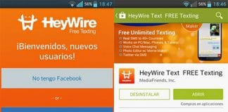 HeyWire una forma de conseguir un número americano WhatsAPP.