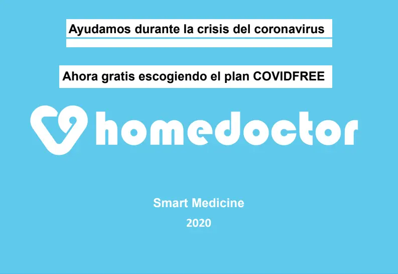 HomeDoctor gratis durante el Coronavirus