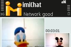 Videollamada o chat en vivo con texto e incluso sonido: imichat PC y Symbian de momento. Llamadas a traves de Wifi y 3G.