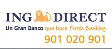 ING-Direct: Un banco que tambien ha necesitado de ayuda economica Pero quizas el mas seguro de todos.