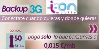 SIM solo de datos esporádicos: ION MOBILE ofrece 1,5 céntimos +IVA por MB con cuota. ¿Alternativas?