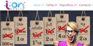 ION MOBILE mejora con más datos sus tarifas: Un buen inicio del 2015 aunque de momento sin 4G.