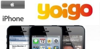 Yoigo confirma oficialmente la disponibilidad del Iphone en su operador con cualquiera de sus tarifas. Yoigo cuida a sus clientes de 9€.