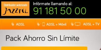 JAZZTEL ofrece sin permanencia su fibra y permite probar la conexión 2 meses.