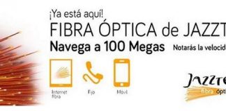 Jazztel comercializará 100MB de bajada y 10MB de subida desde 43€/mes.