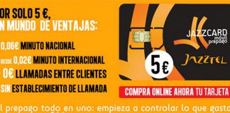 JAZZTEL vuelve a modificar su tarifa prepago a partir del 20 de Marzo cobrando establecimiento de llamada nacional. ¡Muy mal!