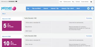 Jetnet, la virtual de Orange que mejoro sus tarifas: 15,9€ 150 minutos y 3GBu