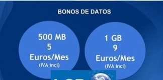 LCR movil consciente que hay que ofrecer 2 tarifas: Sin o con Establecimiento.
