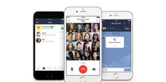 LINE lanza llamadas grupales con hasta 200 personas