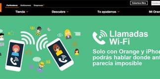 ORANGE lanza las llamadas WIFI para aumentar cobertura.
