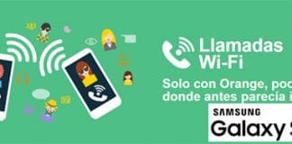 Las llamadas WIFI de ORANGE llegan a la gama alta de SAMSUNG.