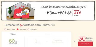 LOWI lanza fibra por 30€ de 50MB sin fijo.