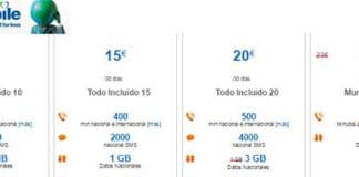 LYCAMOBILE lanza 500 minutos y 3GB por 20€ en prepago.