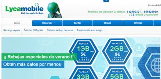 LycaMobile lanza bonos con más datos este verano.