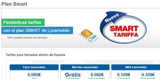 LYCAMOBILE lanza una tarifa SIN establecimiento NACIONAL similar a la desaparecida de JAZZTEL. ¿Durará la tarifa?