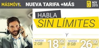MASMOVIL mejora la SINFIN de YOIGO: 8GB por 26,95€