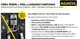MASMOVIL revive sus convergentes low cost desde 36,89€ ¡Analizamos los precios convergentes!