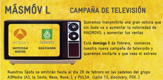 MASMOVIL atacará a la competencia anunciándose en TV.