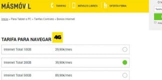 MASMOVIL dispuesta a todo: hasta 50GB en Internet