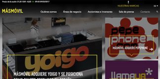 MASMOVIL mejora su web corporativa para iniciar el salto al Continuo.