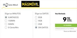 MASMOVIL lanza una nueva tarifa para los que sólo quieren hablar