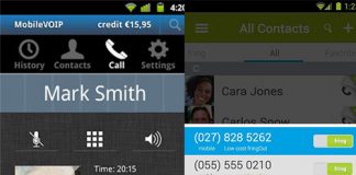 Consumo real de MOBILEVOIP y de FRING: El mínimo hasta ahora 3MB por cada 10 minutos.