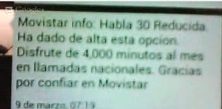 Movistar ofrece por 20€/mes una tarifa ilimitada para retener clientes para competir con la oferta de Amena de 25€/mes.