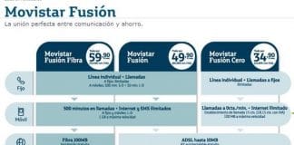 Movistar Fusión permitirá contrata un bono de 7000 minutos con 300 destinos por 10€ a sus clientes de 500 minutos por linea.