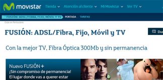 MOVISTAR mejora su FUSION incluyendo CANAL PLUS con mejores tarifas.