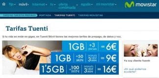 Movistar empieza a integrar las tarifas low cost de Tuenti en su propia Web. ¡Excelente idea!