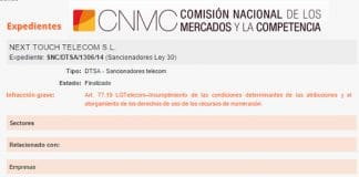 La CNMC sanciona a una empresa por hacer perdidas para llamar a números.