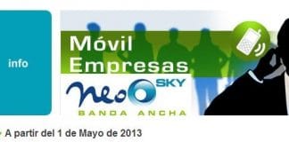 Neosky, la nueva OMV para empresas a partir del 1 de Mayo. ¡Este año 2013 nacen nuevas OMVs!