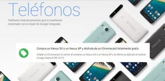 Google comercializa su Nexus 5X regalando el Chromecast: promocionalmente.