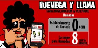 Pepephone mejora su tarifa sin establecimiento con 8c/min con datos desde 6,9€/mes.