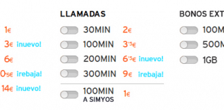Simyo mejora sus bonos y lanza bonos extra de 500MB a 3€.