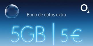 O2 lanza un bono de datos extra único de 5GB por 5€ O2 bono de 5GB 5€ extra