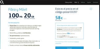 Telefónica rebajará de 58 a 50 su convergente de O2 en zonas