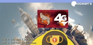 OCEANS anuncia 4G en Septiembre adelantadose a MASMOVIL.