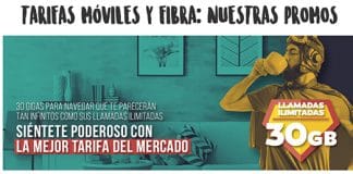 OCEANS hará definitivas sus tarifas: 30GB por 24,95€