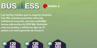 OCEANS lanza sus tarifas para empresas muy competitivas.