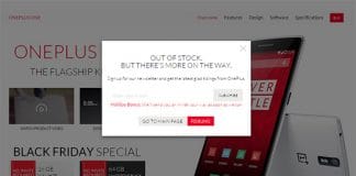 Oneplus se queda sin stock antes de final su promoción Black Friday