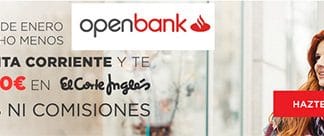 Openbank te regala 50€ por abrir una cuenta bancaria.
