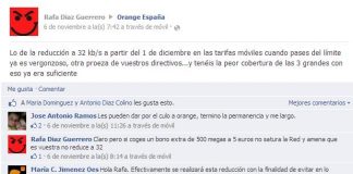 ORANGE el 1 de diciembre también reducirá a 32kb/seg la velocidad. ¿Qué pasará ahora?
