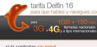 Orange empeorará el coste de la voz al superar el bono de 150 minutos a final de enero de su tarifa Delfin 16.