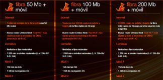 ORANGE vende su fibra más low cost con 200MB aunque solo en unos pocos lugares.