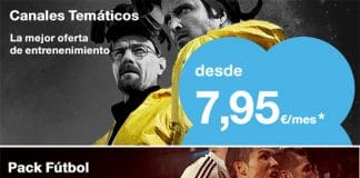 Se estrechan las diferencias con TV en Canguro de ORANGE: +7,95€ TV con ilimitadas.