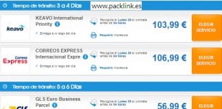 Packlink, una forma para ahorrar en el envió de paquetes nacionales e internacionales.
